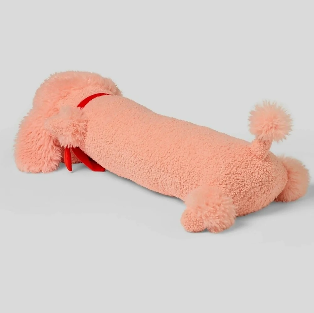 Pillowfort 2026 Poodle Kids' Long Weighted Plush Throw Pillow autism support NWT